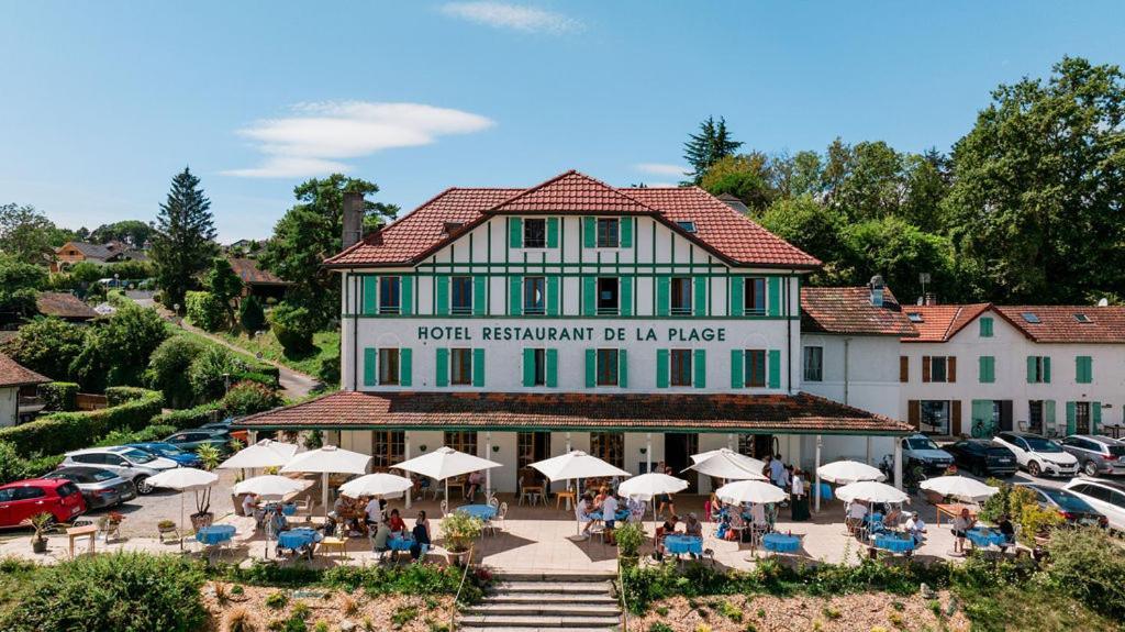 Hotel De La Plage Excénevex Exteriér fotografie